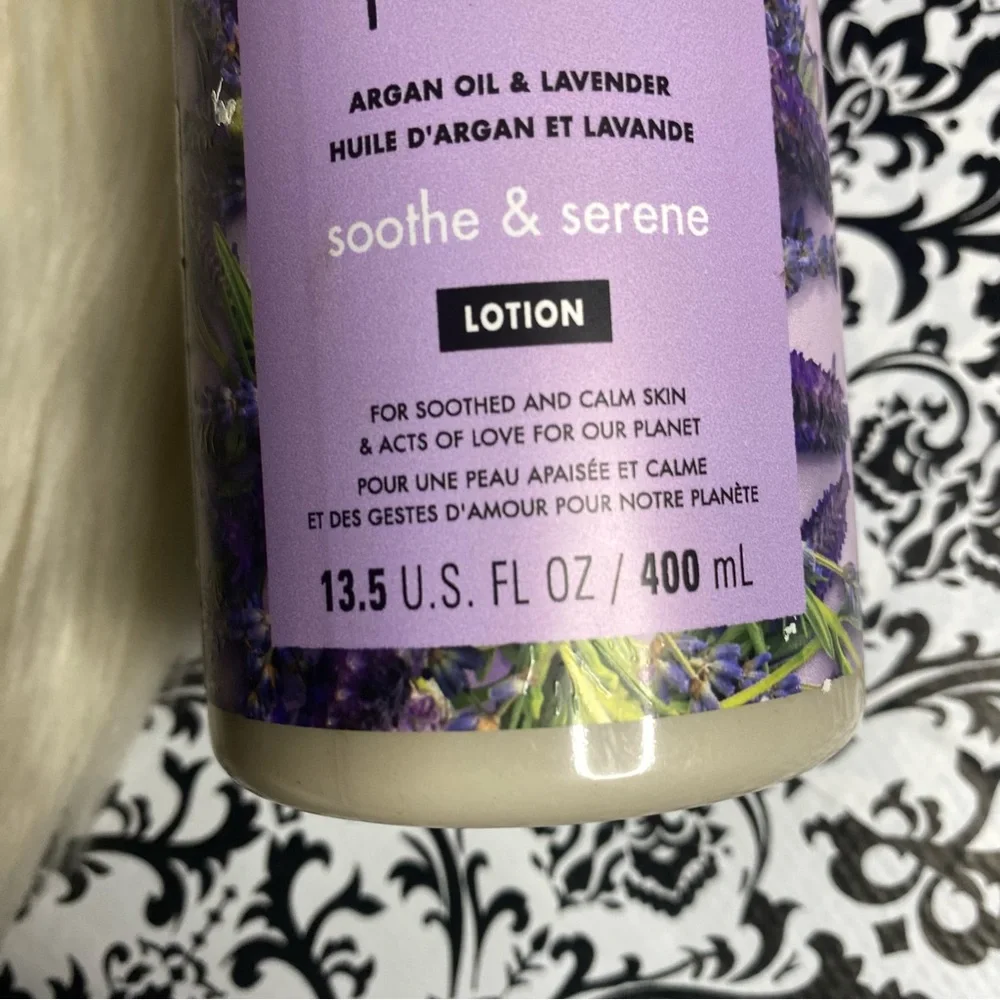 NWT Love Beauty And Planet : discontinued argan oil + lavender full body lotion